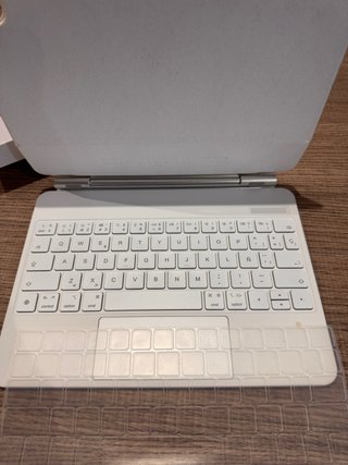 Funda Teclado iPad Air Blanca