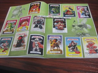 ALBUM DE CROMOS IMPRESOS LA PANDILLA BASURA 1988