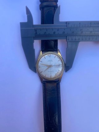 Reloj Lewa Calendrier Vintage Dorado