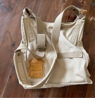 Borsa tracolla tela Diesel beige