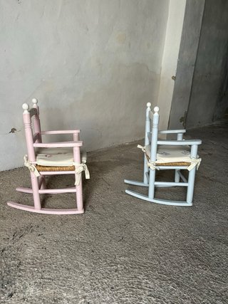 2 Sillas Mecedoras Infantiles