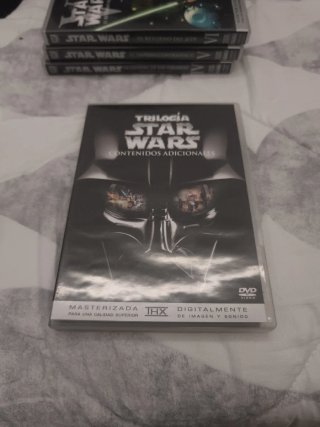 Trilogía Star Wars DVD Edición Coleccionista
