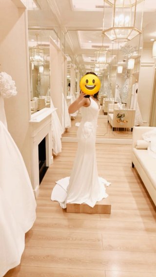 Vestido blanco de Novia de Pronovias