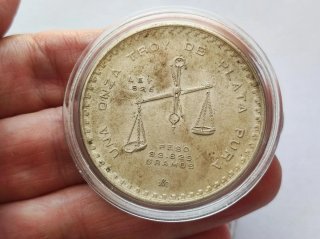 Onza Plata troy México 1978