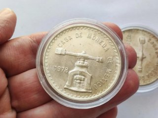 Onza Plata troy México 1978