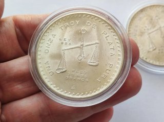 Onza Plata troy México 1978