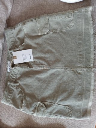 Falda cargo verde Brownie Talla M