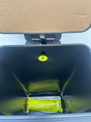 Papelera EKO 30L Acero Inoxidable Pedal