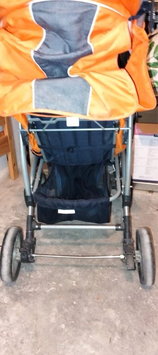 Silla de paseo bebé naranja