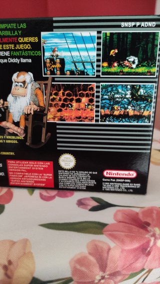 Caja Repuesto Donkey Kong Country 2 SNES