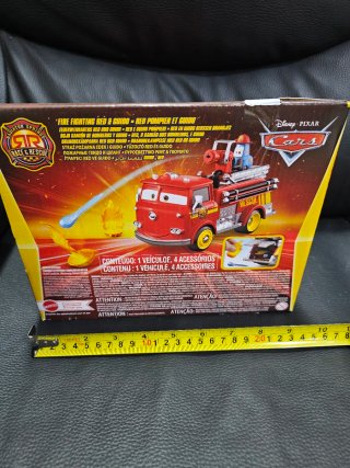 Cars Disney Pixar Red & Guido Camion Bomberos
