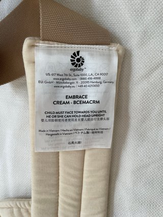 Mochila portabebes Ergobaby Beige