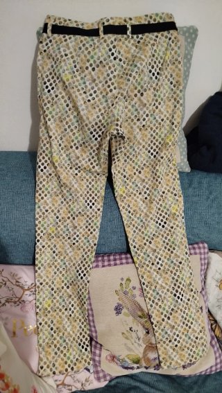 Pantaloni donna a fantasia Cristina Durio