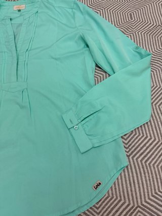Blusa verde agua LOIS talla L
