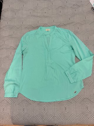 Blusa verde agua LOIS talla L