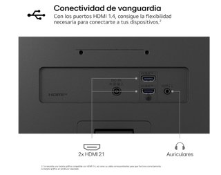 Monitor LG Full HD Negro