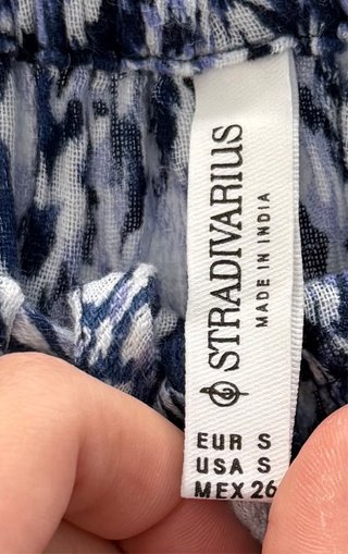 Vestito boho floreale Stradivarius Taglia S