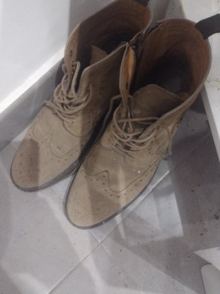 Botas Beige