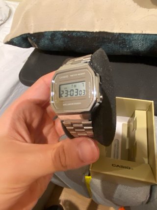 Reloj Casio Vintage Plateado