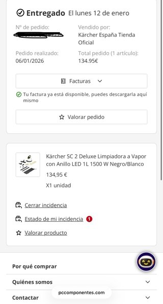 Kärcher SC 2 Deluxe Limpiadora a Vapor