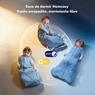 Saco dormir bebé algodón transpirable Momcozy NUEV