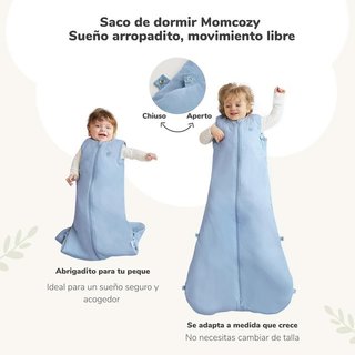 Saco dormir bebé algodón transpirable Momcozy NUEV
