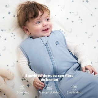 Saco dormir bebé algodón transpirable Momcozy NUEV