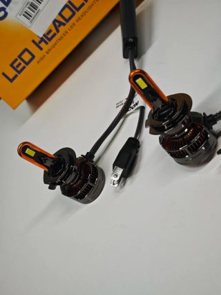 2 Bombillas LED N10/H7/H18