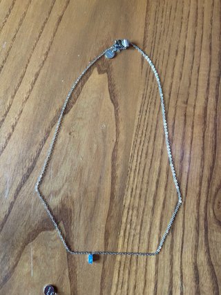 Set collana e bracciale Marlù pietra celeste