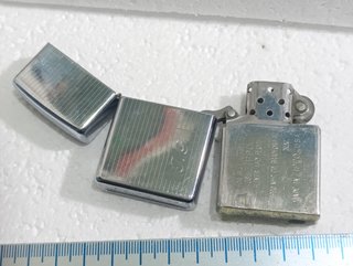 Accendino Zippo I-XV 1999 Inciso J.G.