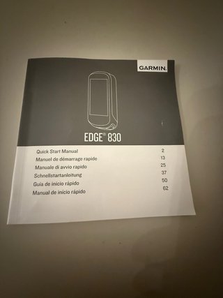 Garmin Edge 830 como nuevo + 2 fundas+protectores