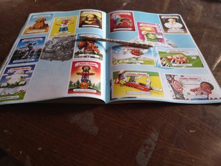 ALBUM DE CROMOS IMPRESOS PANDILLA BASURA AZUL 1989