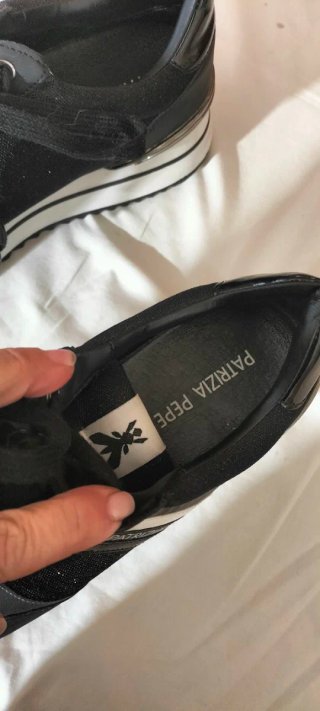 Scarpe Patrizia Pepe nere e argento