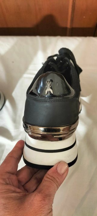 Scarpe Patrizia Pepe nere e argento
