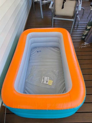 Piscina inflable infantil sin estrenar