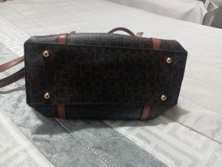 Bolso Calvin Klein Marrón y Negro