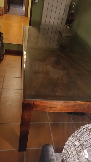 Mesa maciza de Teca 1.80x 89,5 x 75 cms Madera de