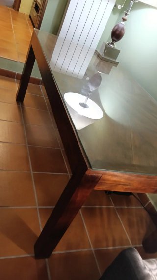 Mesa maciza de Teca 1.80x 89,5 x 75 cms Madera de