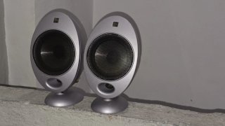 Pareja Altavoces KEF HTS-2001 Plata