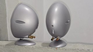 Pareja Altavoces KEF HTS-2001 Plata