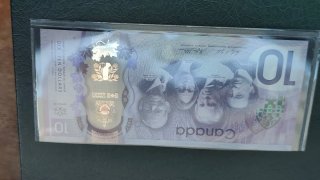 10 Dollari Canada 2017 Polimero