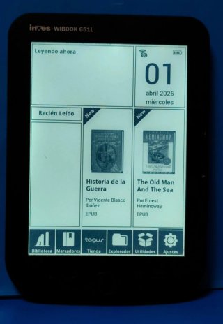 E-READER INVES WIBOOK 651L