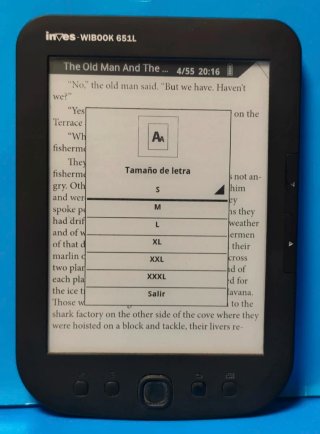 E-READER INVES WIBOOK 651L