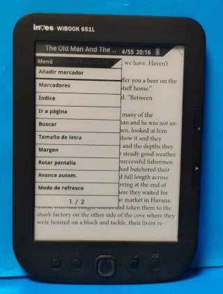 E-READER INVES WIBOOK 651L