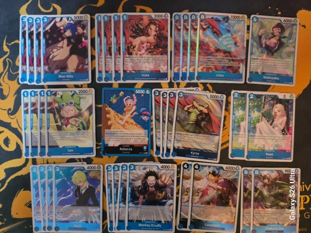 Deck de Rebecca OP15- One piece cartas TCG de segunda mano por 24,99 EUR en  Granada en WALLAPOP