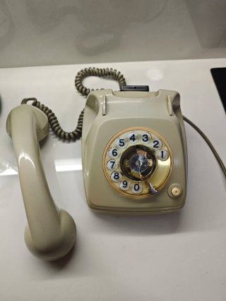 Teléfono Vintage Baquelita Beige