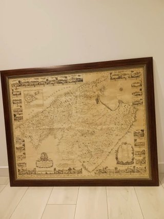 Mapa antiguo Mallorca