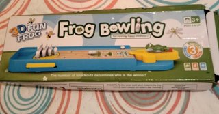 Jogo Sapo Bowling Infantil