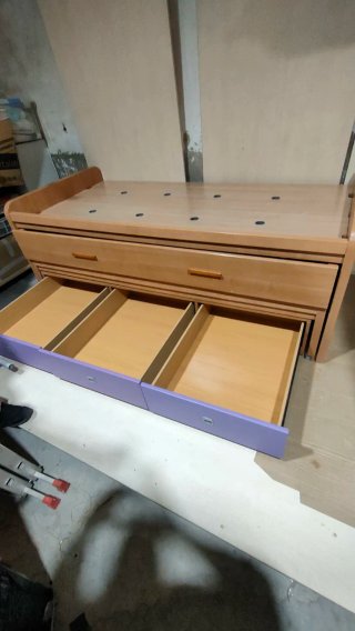 Cama nido con 3 cajones 640513971