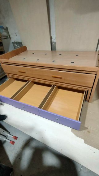 Cama nido con 3 cajones 640513971